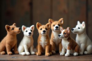 15 Filzen Hund Ideen