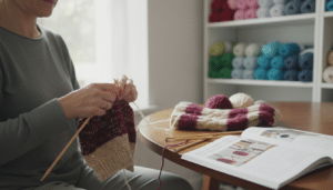 Wie strickt man Zopfmuster?