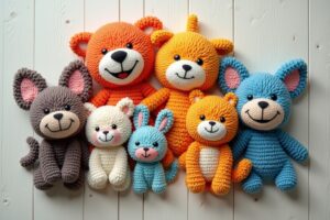 14 Sticken Tiere Ideen