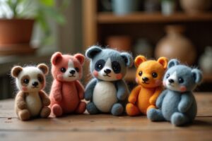 17 Filzen Figuren Bastelideen