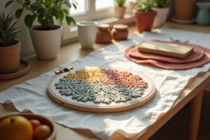 Sticken: Wohnaccessoires gestalten